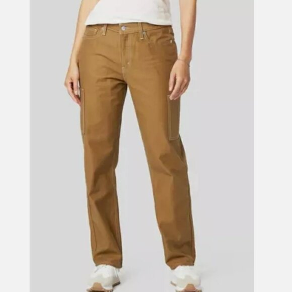 NWT DENIZEN® from Levi's®  Mid-Rise 90's Loose Straight Jeans Color Gold - Picture 1 of 8